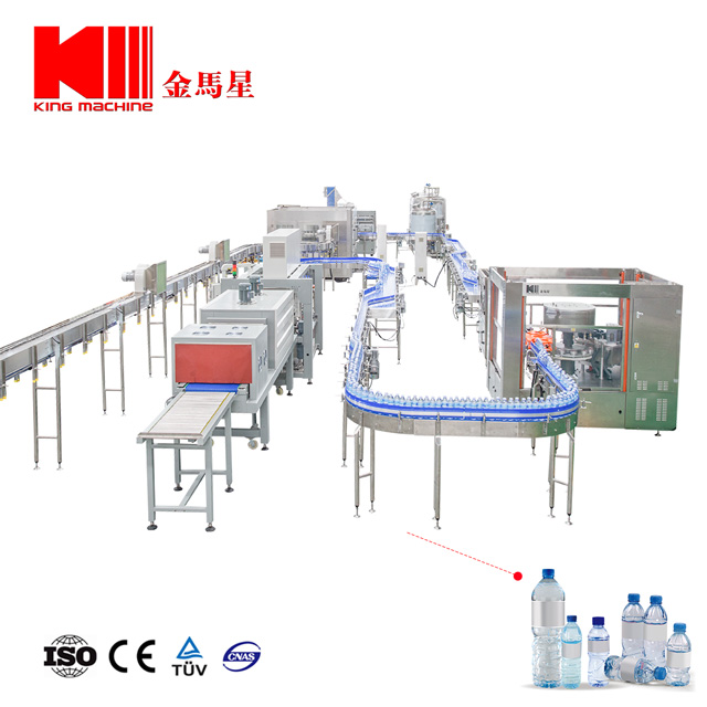 Hoàn thành nhà máy đóng gói đồ uống đầy nước tự động mới được thiết lập