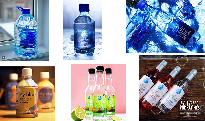 Nước đ&oacute;ng chai Canada