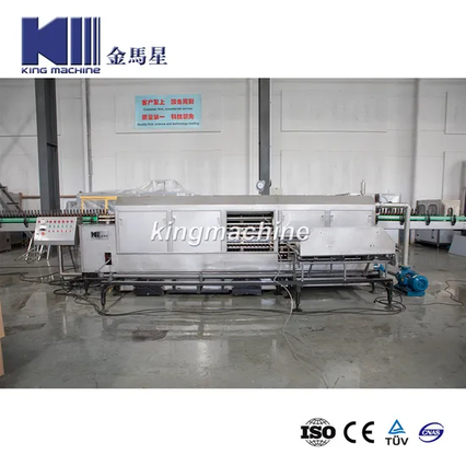 Đóng chai bia trong năng suất thùng - 1000 chai/giờ, với quá trình thanh trùng trong một luồng