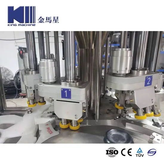 giá rượu giá thấp chai nhôm chai niêm phong máy niêm phong cho chai chất tẩy rửa