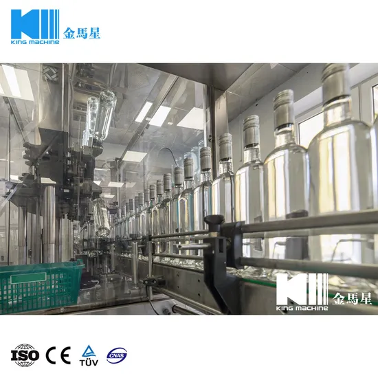 Dây chuyền sản xuất rượu uống rượu tự động 8000bph