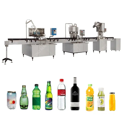 Hoàn toàn tự động tốc độ cao tuyến tính servo chất lỏng chất lỏng chất lỏng làm đầy đường dây đóng nắp