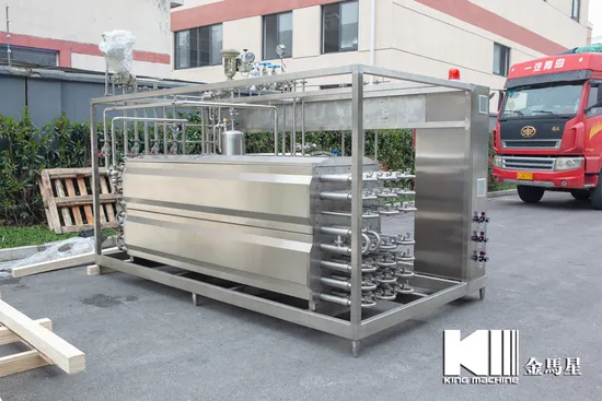 6, 000 L/H Pipeline Pipeline Tubular UHT Der