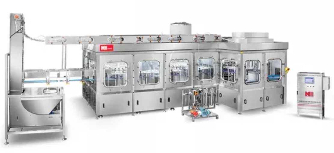 D&acirc;y chuyền sản xuất đ&oacute;ng chai tr&aacute;i c&acirc;y ho&agrave;n to&agrave;n tự động 24000bph cho nước uống c&oacute; dung lượng cao