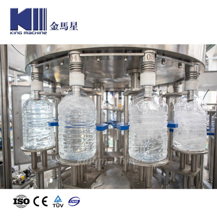 Nhà máy đóng chai nước uống tự động hiệu quả cao-Dòng sản phẩm làm đầy chai vật nuôi lớn 400-800bph